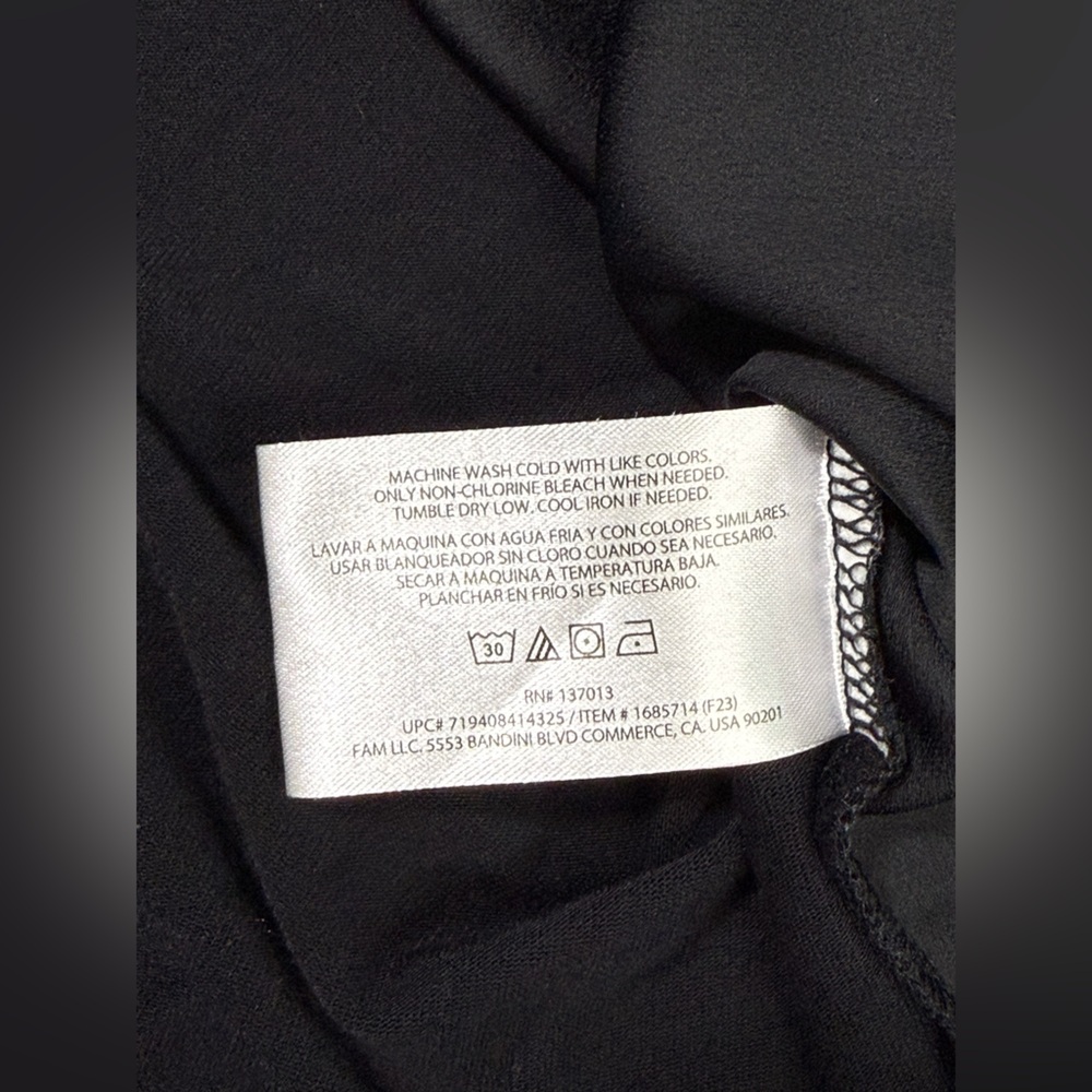 Banana Republic Black V-Neck Blouse - Picture 6 of 9
